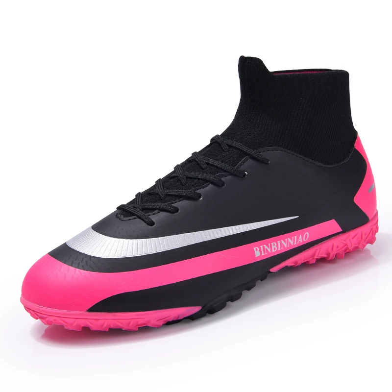 

OEM Men outdoor sport shoes for football use grade original quality soccer boots new style outdoor football soccer