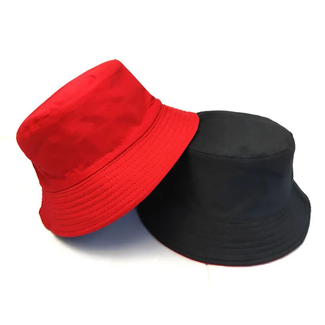 

Hotsale Best Seller Cotton Material Blank Custom Reversable Bucket Hat For Women and Men