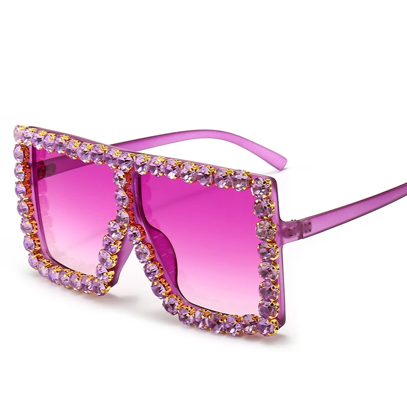

Shades Big Frame Uv400 Womens Trendy Luxury 2021 Vendor High Quality Sunglasses Sun Glasses, Multi colors