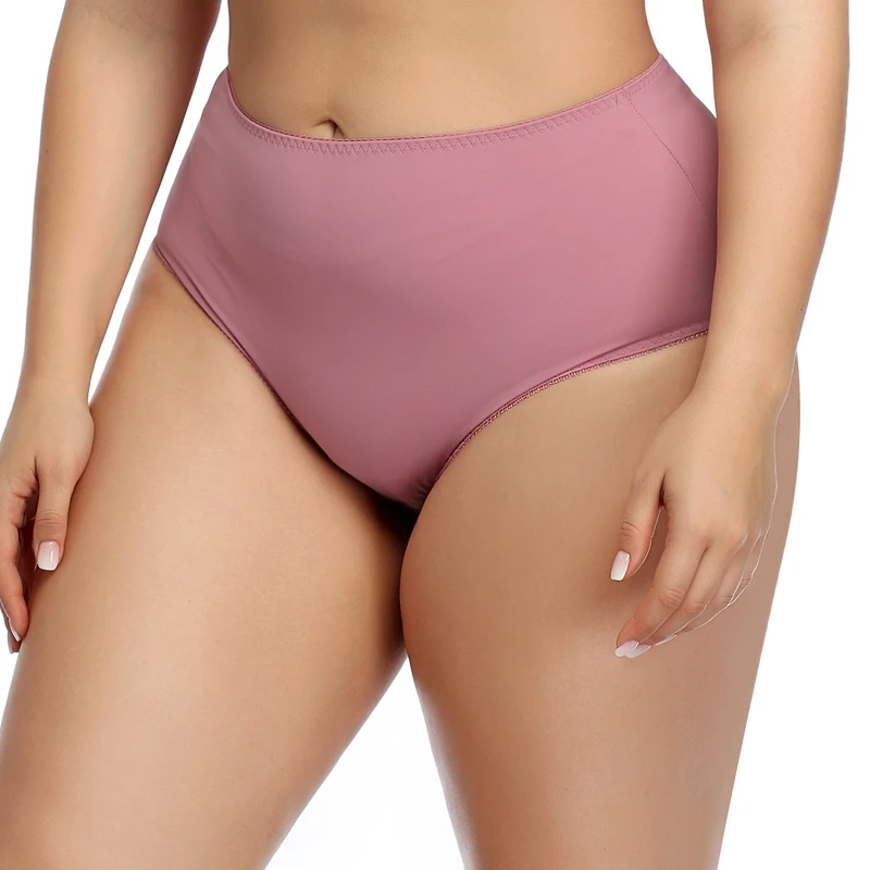

Wholesale Solid Color Breathable Seamless Panties XL-6XL High Waist Women's Panties for sexy ladies