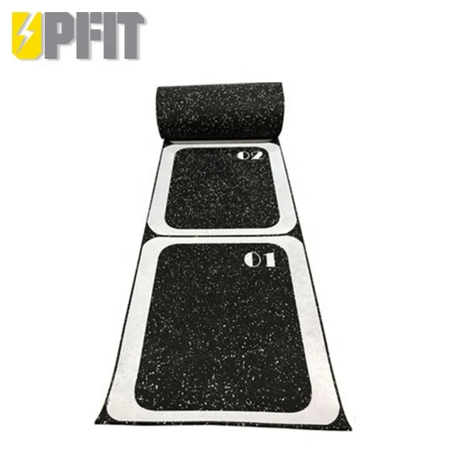 

Eco-Friendly Roll-Out Rubber Agility Ladder ,Training Ladder Mat For Training Equipment, Black+white/yellow etc