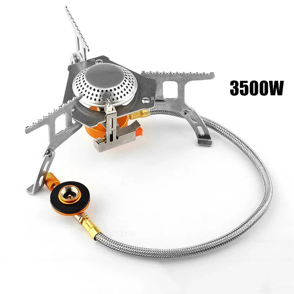 

Ultralight Aluminum Alloy Hiking Stove Outdoor Burn Mini Portable Camping Gas Stove