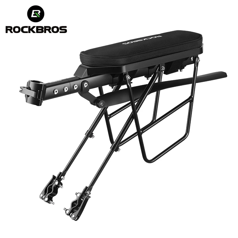 

ROCKBROS Quick Release Bicycle Luggage Cargo Carrier Rack Light Aluminium Alloy Bike Rear Seat Rack With Mudguard