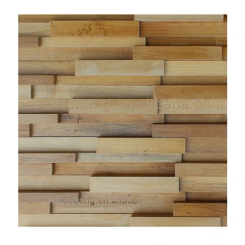 Tv Background Reclaimed Wood Cladding 3d Wood Slats Buy 3d Wood Wall Panel Reclaimed Wood Wood Slats Product On Alibaba Com