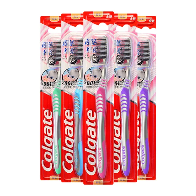 

colgate eco friendly black charcoal toothbrush manufacturing,customized OEM,high quality, 2021,antibacterial and whitening,adult