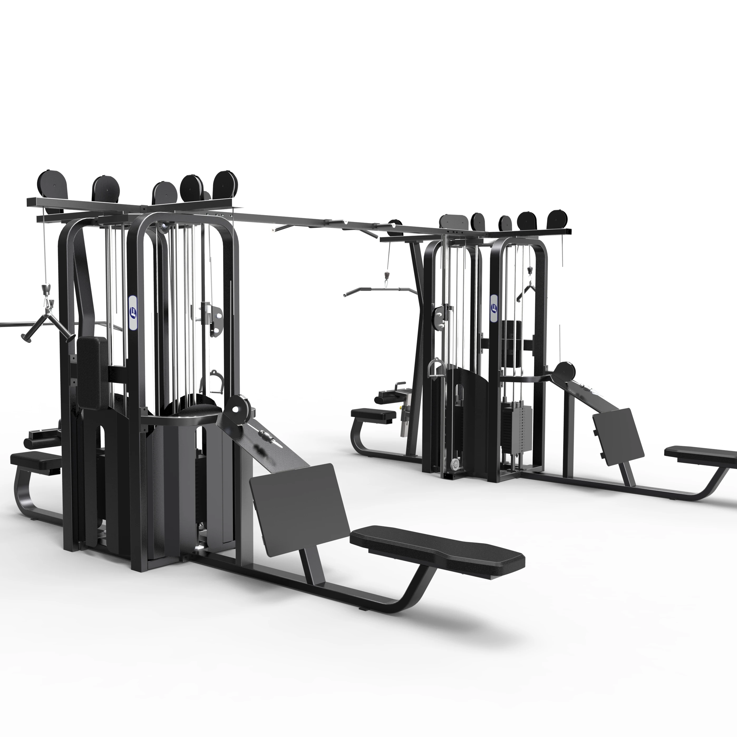 DFT Fitness OEM integrated strength training equipment multi station gym