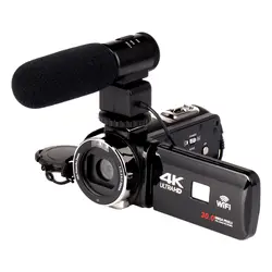Wireless 4K Digital Video Camera IR Night Vision H