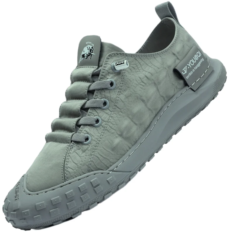 

2021 Summer New Style Korean Solid Color Canvas Shoes Men's Casual Trendy Shoes