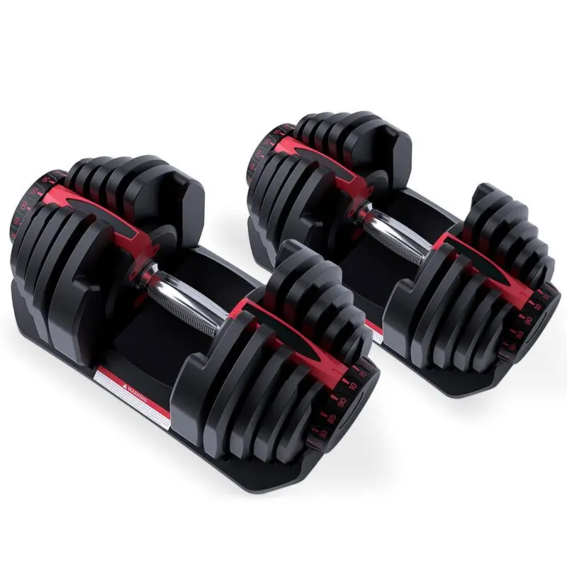 

1090 40kg/90ibs Adjustable Dumbbell Adjustable-Dumbbell 40 kg, Red