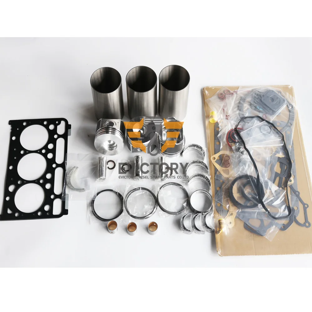 

For KUBOTA engine parts D1803MDI D1803 rebuild kit piston ring liner gasket bearing