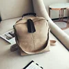 Candy color square backpack new style PU soft fabric simple ladies backpack handbag crossbody three purposes backpack for women