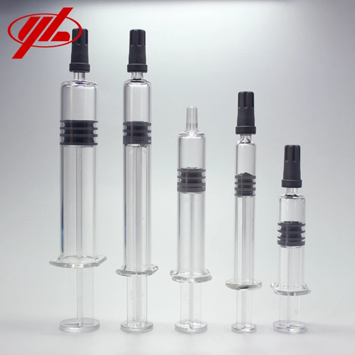 1ml 2.25ml 3ml 5ml Disposable Medical Glass Prefilled Syringe - Buy ...