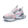 Women's running sneakers high quality mesh upper sneakers fashion patchwork design grip anti skid shoes