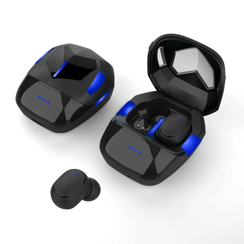 

Dropshipping Trending Products New Arrivals True Wireless Earphones Gaming Unique Design Quality Tws Wireless Earbu, Black color