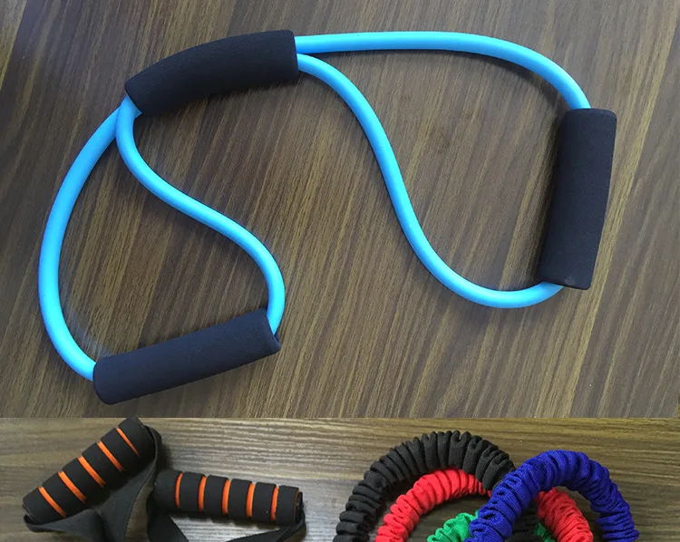 新的高品质锻炼健身抵抗带多功能拉力赛 11 个乳胶抵抗带设置