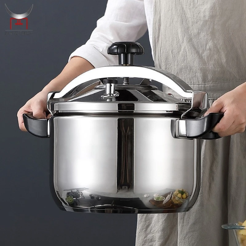 

Stainless Steel Pressure Cooker Large Capacity Explosion-proof Safety Valve Multi Purpose Pressure Cooker For Restaurant Home