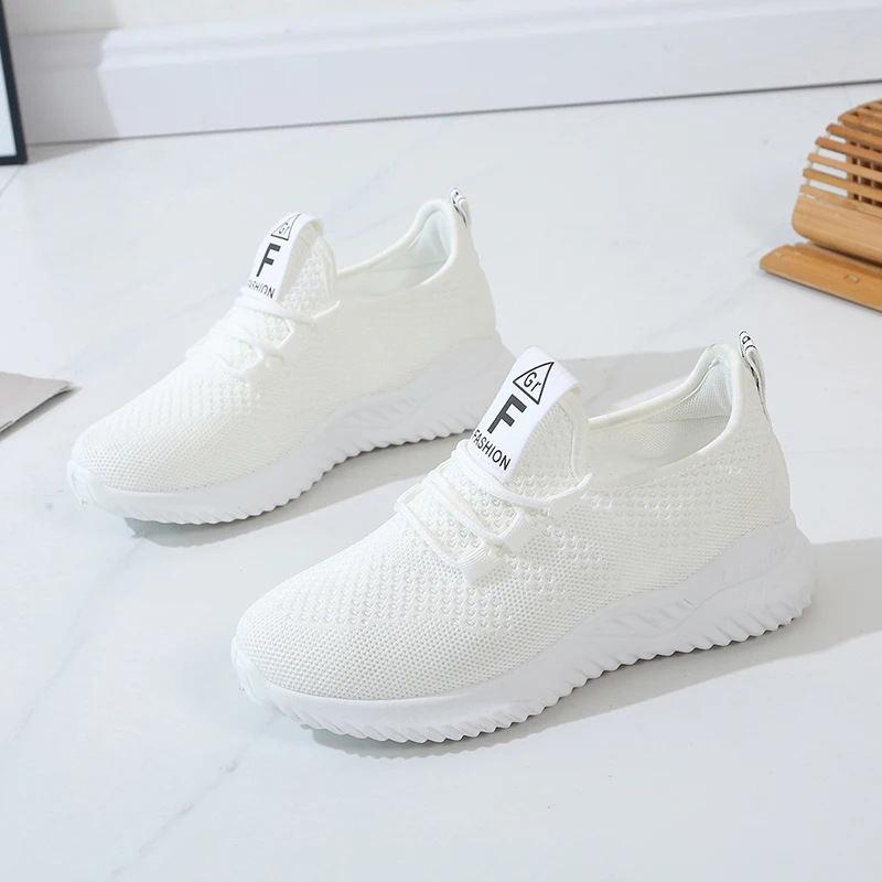 

New Style Fly Knit Breathable Women Casual Sneakers Running Shoes, Requirement