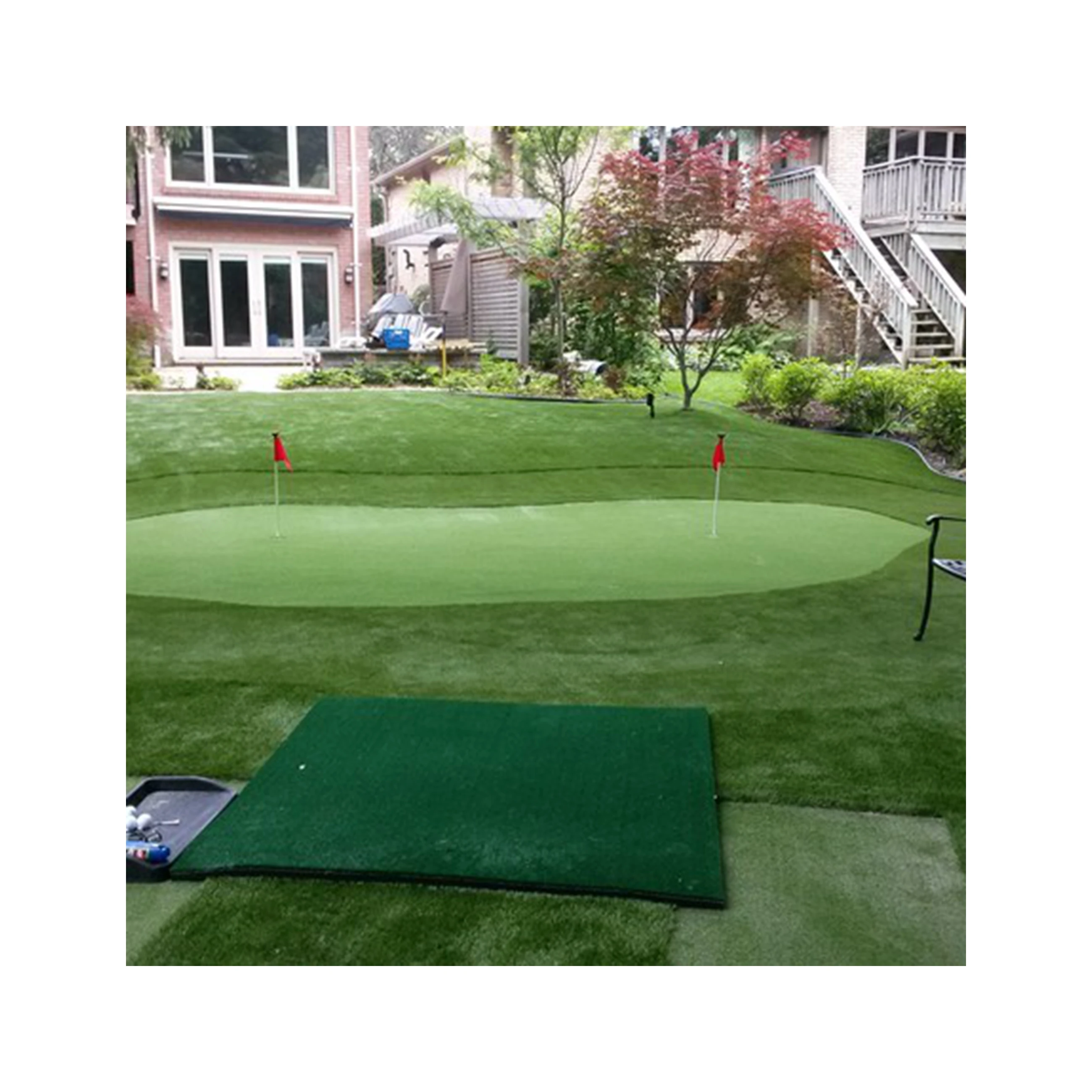 

Grass floor for garden landscape grass artificial 40MM colored artificial grass, Green