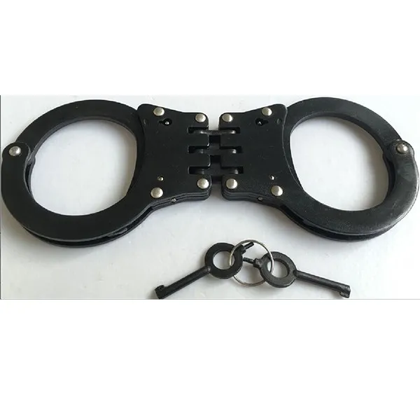 Secure Hand Cuff Police Snap Shackles Stainless Steel Handlock Police