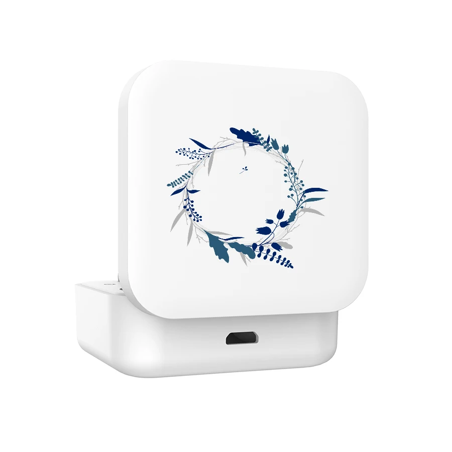 

HYE Leaf pattern J13 TWS True Wireless Earbuds with Mic Micro Port 5H Playtime Wireless Earphones for Work Home Office