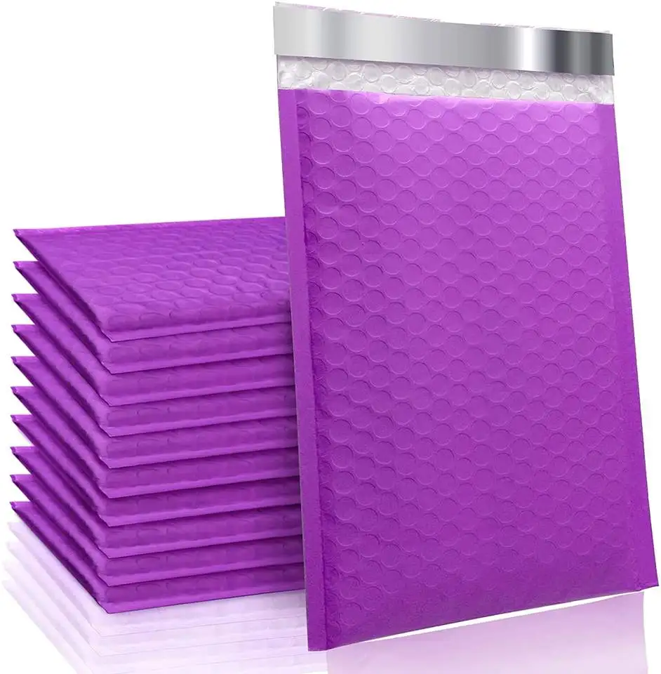 

CTCX Purple Plymor Mail Bubble Mail Bubble Mailer Bag Shipping Plastic Bubble Mailer Envelope Padded Envelope Postal Packages