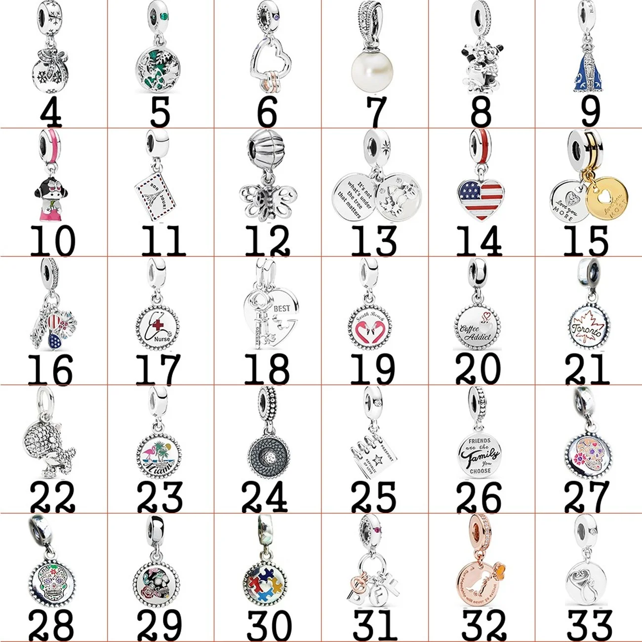 

2021 925 Silver Pearl Snowflake Color Skull High Quality Charm Pendant Original Jewellery for Women Party