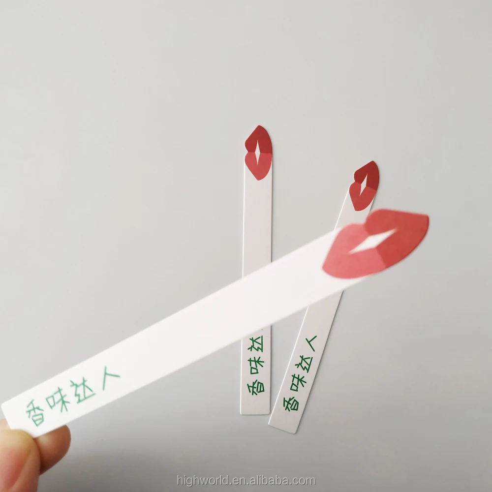 Good Quality Perfume Fragrance Scent Test Strip with Custom Logo Printed