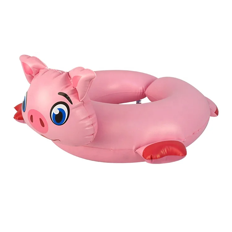 

Cutie Pink Pig Toy Custom Colour Pool Swimming Tube Ring Inflatable