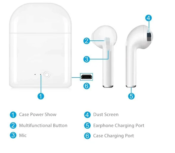 I7S 3 wireless earbud