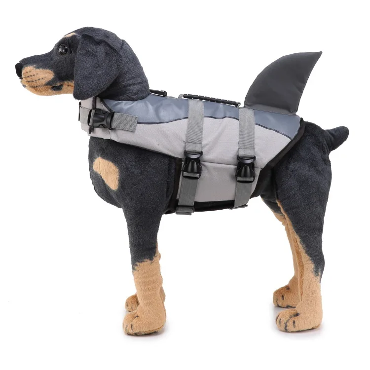 

Hot Selling Good Quality Pet Swimsuit Green Shark Dog Pet Swimsuit