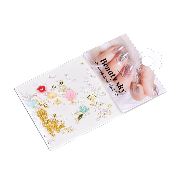 

Nail salon products supplies diy decoration micro beads jewelry rhinestones mixed nail art accessories