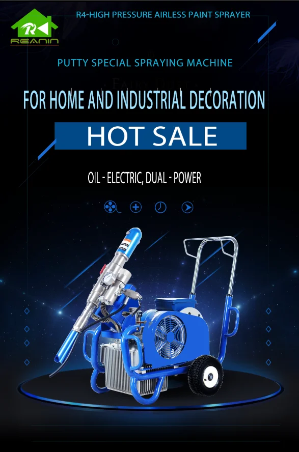 Paint Spray Machine Piston Pump Airless Sprayer Paint Spray Machine Piston Pump Airless Sprayer