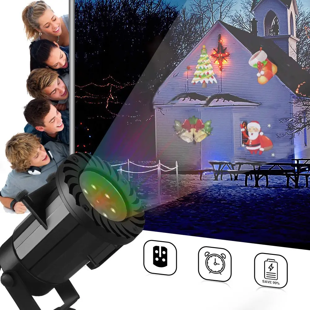 Mini HD Led Projector Lens Laser Light For Christmas Led Lights Outdoor