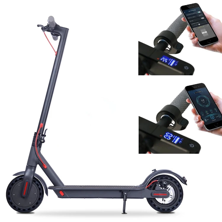 

Most popular Foldable Moped Electric Kick Scooter E9 Power Assisted Scooter For Kids/Adults, 8 inch Foldable Scooter//