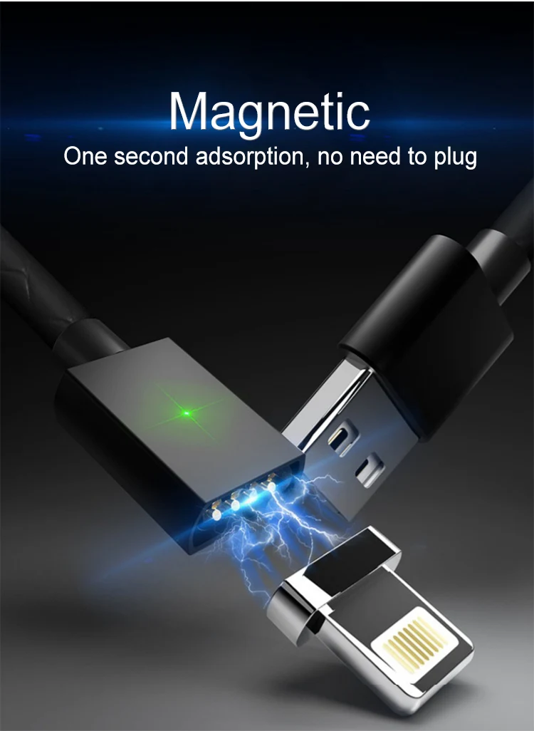 SIPU Fast Charger 3 In 1 Magnetic Charging Usb Cable - ANKUX.COM