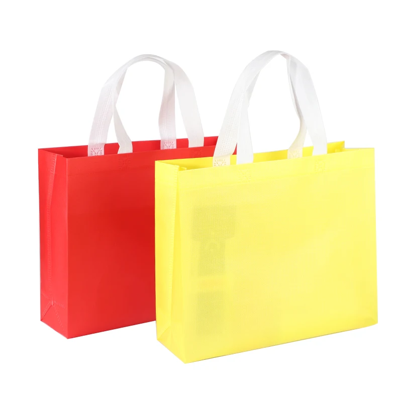 

Wholesale Custom logo Printing Reusable Laminated Non Woven Bag Shopping, Customized