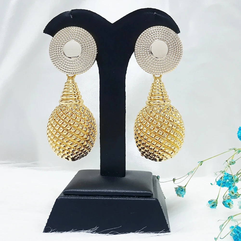 

jewelry for women earrings Brazilian jewelry Drop Earrings wholesale, Gold