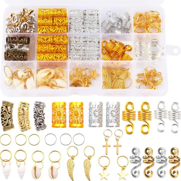 

Braid hair beads jewelry accessories dreadlock accessories set for braids