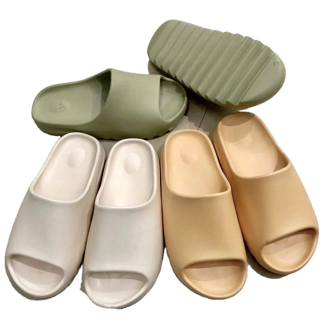 

Midsole Material Pink Color Promotion Gel Wood Midsole Material Slides Slippers, 3 color