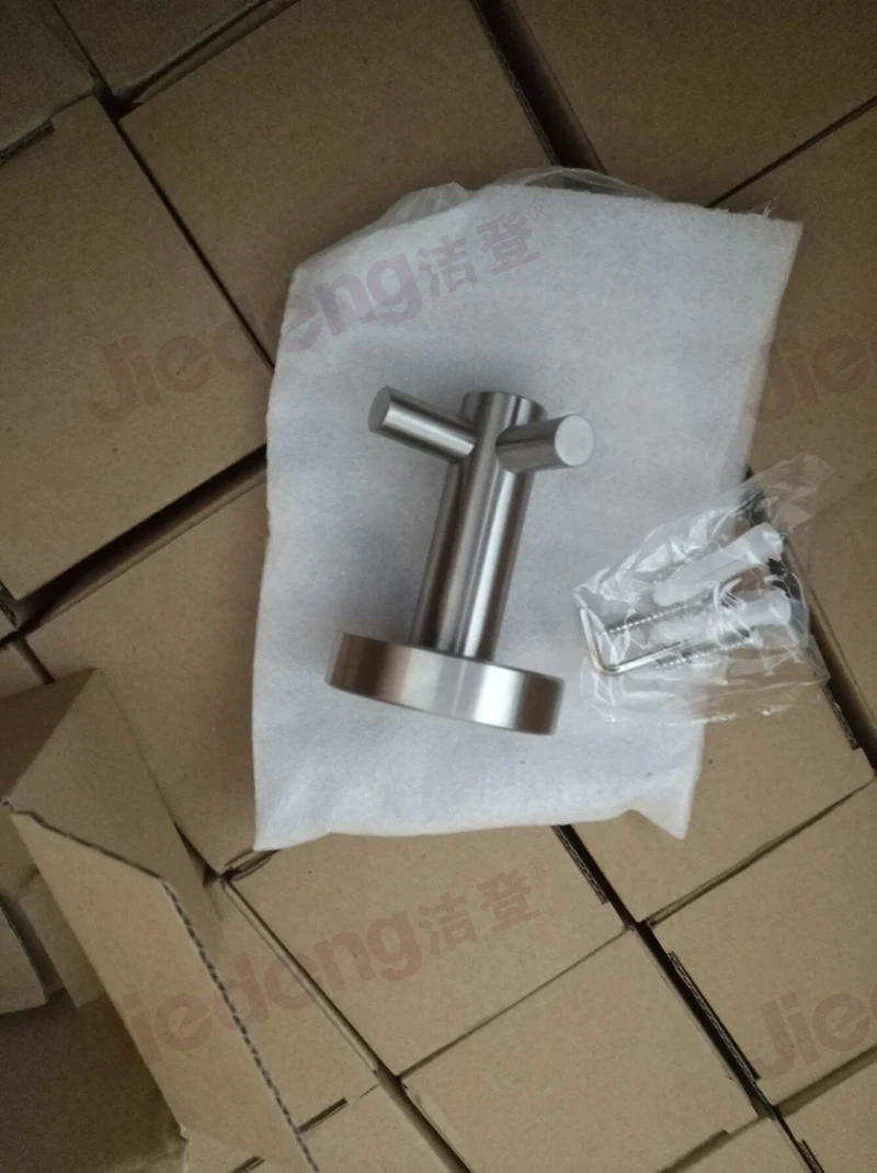 high quality full set SUS 304 stainless steel bathroom robe hook 