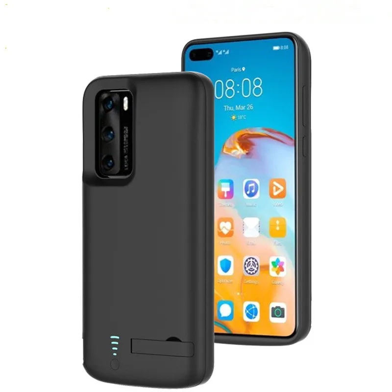 

Battery Case For Huawei P40 P40 Pro P40 Pro Plus Smart Charging Case Power Bank, Black,blue