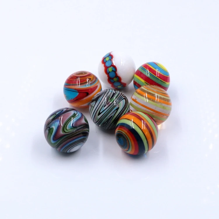 
Round Shaped Lampwork Murano Glass Marble Balls  (62580439599)