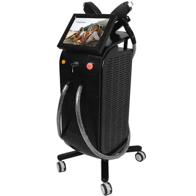 

1200Watt 40 million shots 808nm diode laser hair removal machine alma soprano ice titanium diode laser hair removal machine