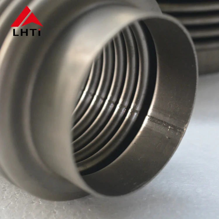 2.5" 3" 3.5" 4" Gr2 titanium exhaust bellows flex connector coupling joint