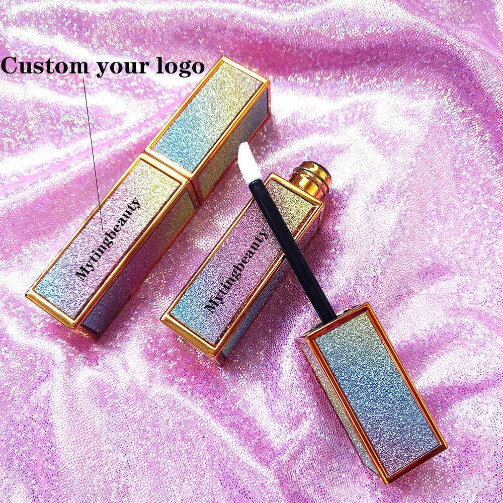 

Wholesale Your Logo Nude Lip Gloss Private Label Moisturizing Matte Luxury Lipgloss Tube With Wand