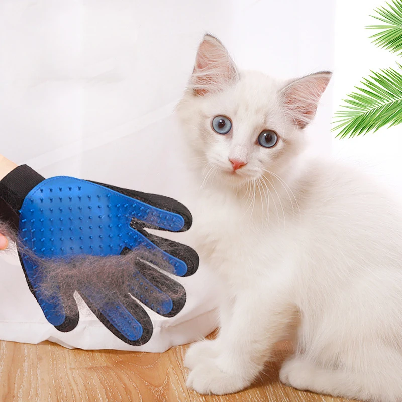 

Dog Cat Supplies Pet Grooming Tool Set Pet Shower Pet Hair Remover Gloves, As picture