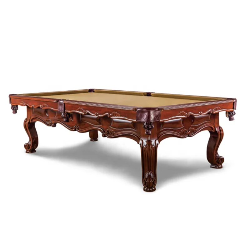 

Fashionable hand carved home pool table from RONSEN manufacturer