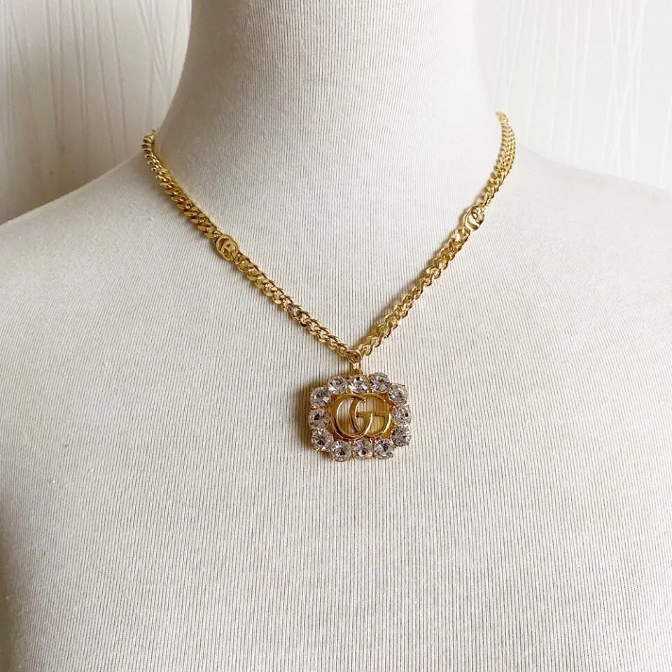 

New Design high quality vintage Gold Plated pendant Necklace for Women