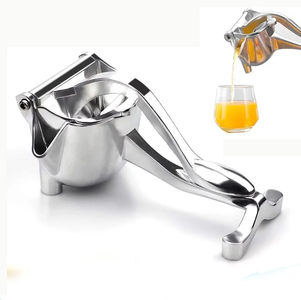 

Hand Press Manual Juicer Extractor Squeezer Kitchen Lemon Fruit Pressure Tool Aluminum Alloy Hand Manual Juicer