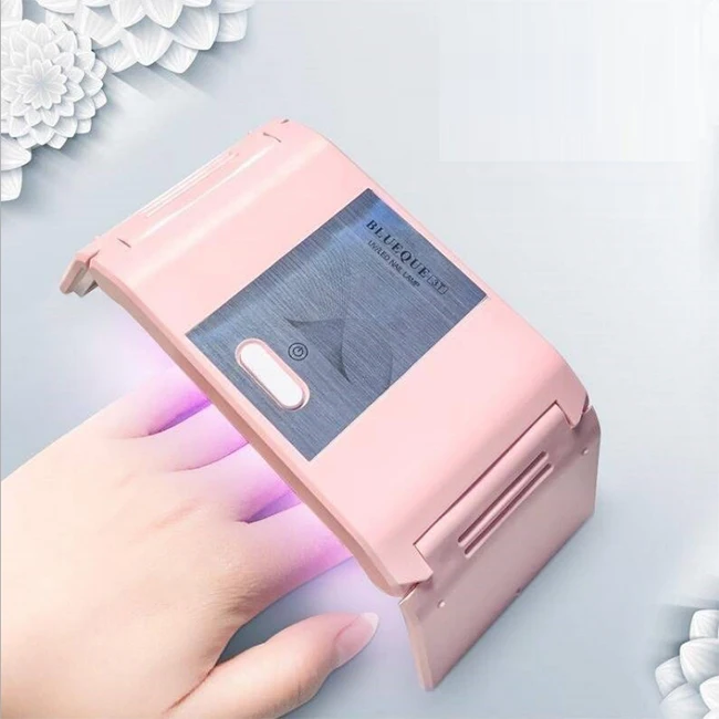 

2021 Portable Mini Cordless Rechargable 36 Watt 405NM Gel Dryer UV Led Nails Lamp Nail Salon Equipment Private Label